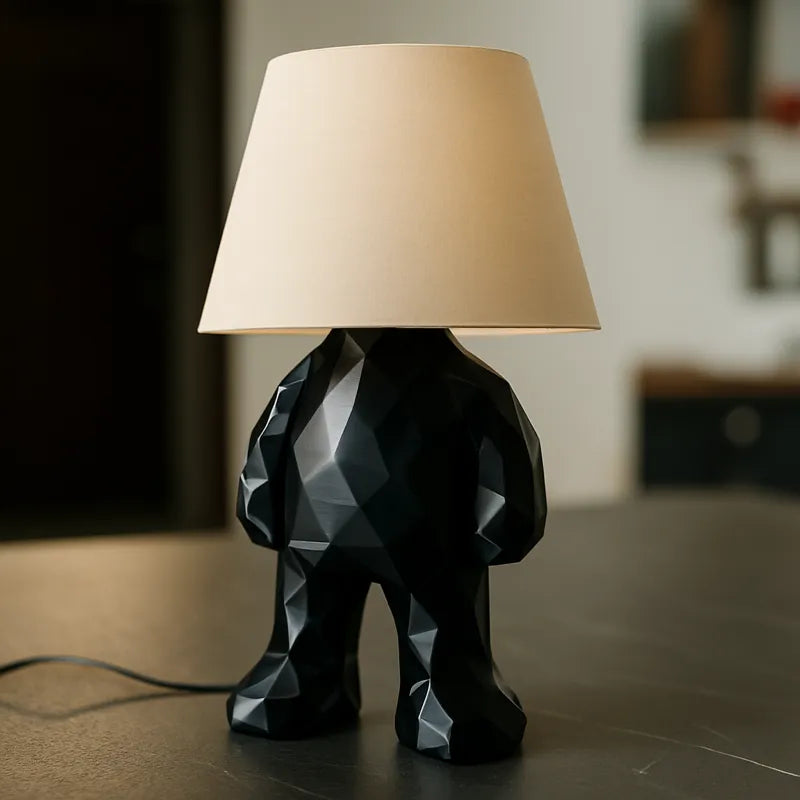 Lamp Guy — Low Poly Character Table Lamp