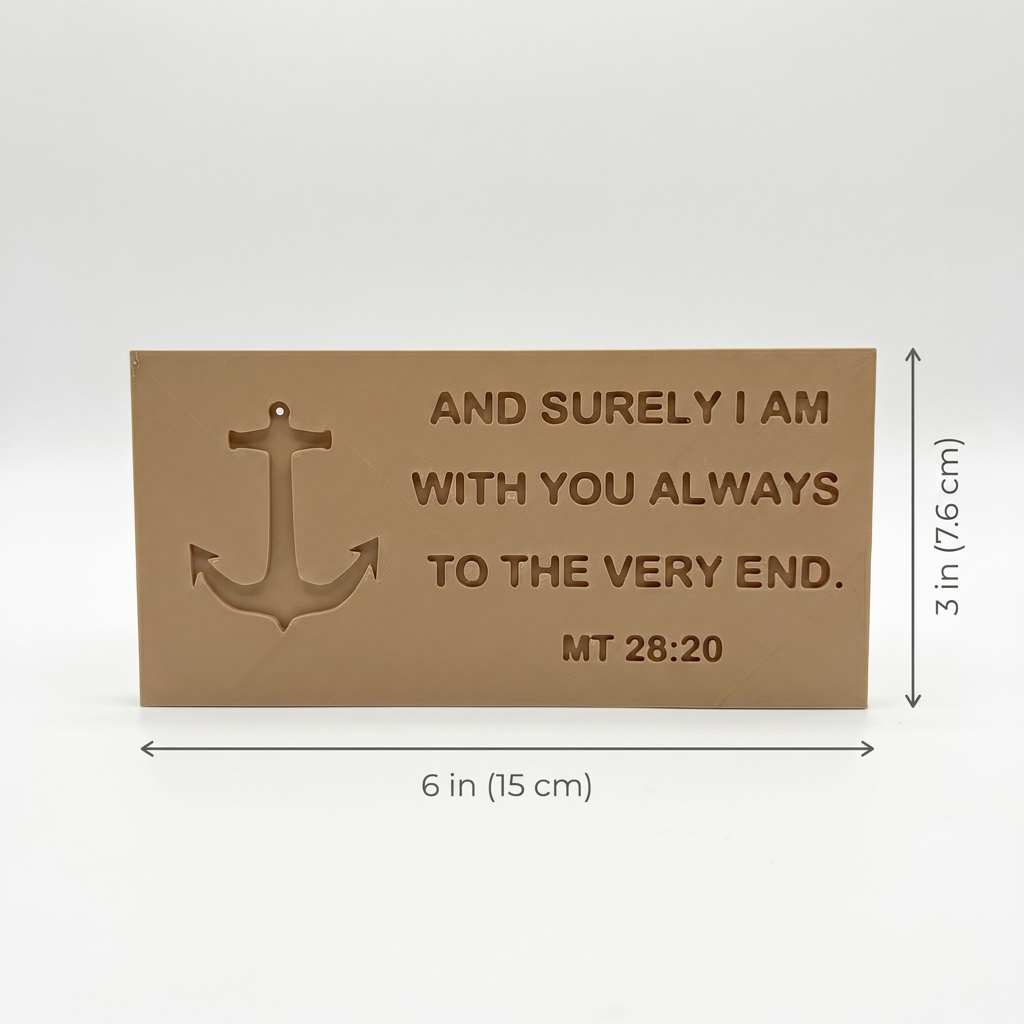 And Surely I Am With You Always — Anchor Sign