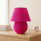 Mushroom Lamp — Ribbed LED Table Lamp with Dimmer